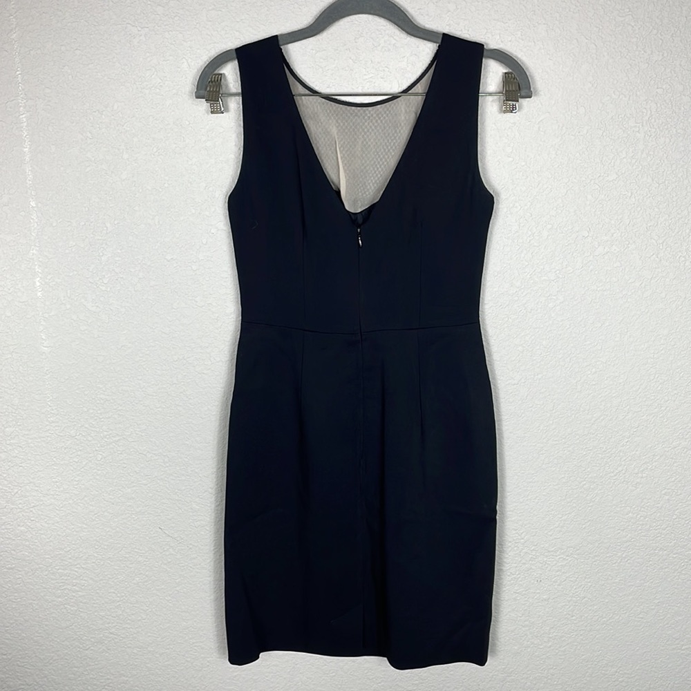 L’Agence For Intermix Black Sleeveless Sequin Mesh Sparkle Sheath Dress LBD - Picture 5 of 10